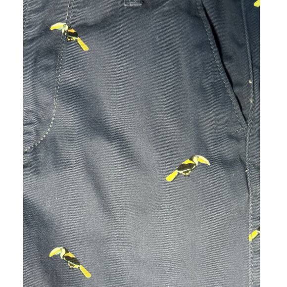 BABY GAP BOYS BLUE CHINOS WITH TOUCAN BIRDS SIZE 5 - Picture 3 of 11